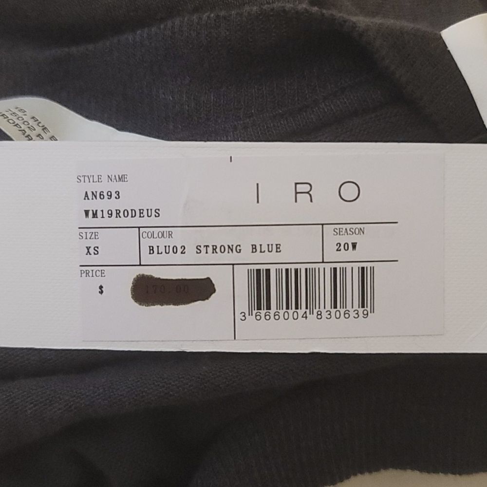 - IRO WOMEN'S SWEATER SO2ZE XS - Picture 11 of 11